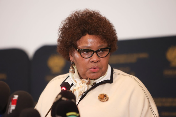 National Assembly speaker Nosiviwe Mapisa-Nqakula.