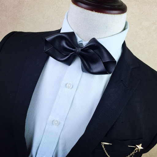 Title 4, Unisex Bow Tie Collar Floral Shirt Accessories....