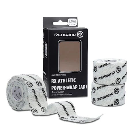 Rehband RX Athletic Power Wrap, 38mm x 4,5m White