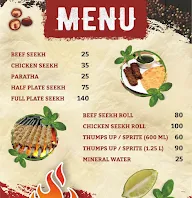 Zaika Seekh Paratha menu 1