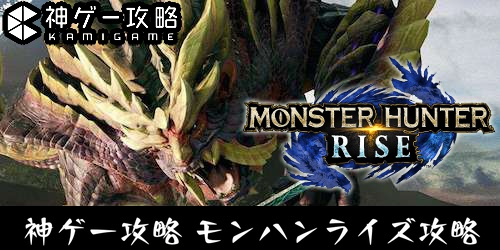 モンハンライズ Mhrise 攻略wiki 神ゲー攻略