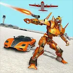 Cover Image of Download Robot Car Transporter Plane: Robot transform games 1.0 APK