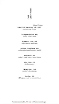 Salt Water Cafe menu 6