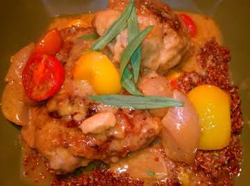 Braised Chicken with Shallots