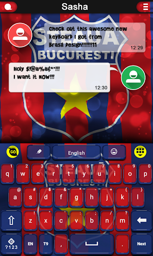 Steaua Bucuresti keyboard