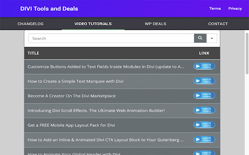 DIVI Tools and Deals