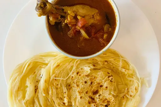 2 Parotta & Chicken Curry