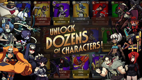 LINE Skullgirls banner