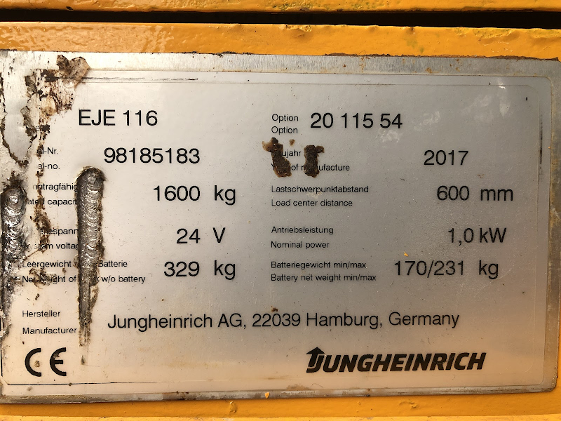 Picture of a JUNGHEINRICH EJE 116