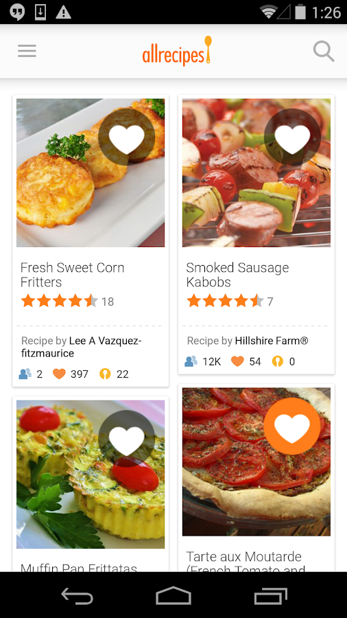 Allrecipes Dinner Spinner  Android Apps on Google Play