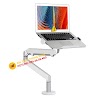 Tay Giá Treo Đỡ Laptop - Macbook - Ipad 12 - 17 Inch / Màn Hình Máy Tính 17 - 32 Inch / Hợp Kim Nhôm Cao Cấp Oz 1S