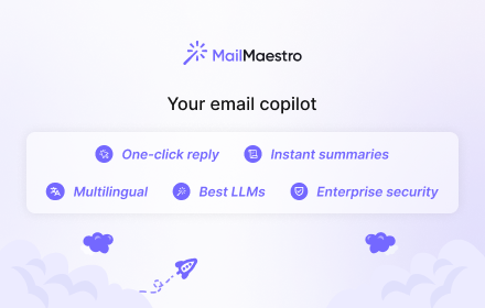 MailMaestro - Email Copilot small promo image