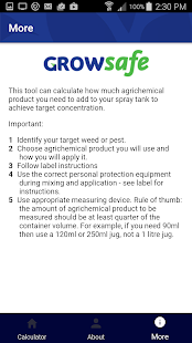 GROWSAFE Knapsack Spray Mix Calculator(圖3)-速報App