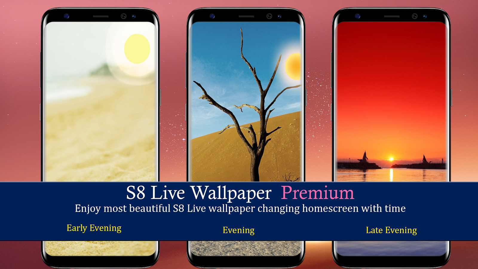 S8 S8 Live Wallpaper Day Night Beautiful Apl Android Di