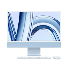 PC APPLE iMac (2023) MQRC3SA/A (24" 4.5K/Apple M3/8GB/256GB SSD/Mac OS/WiFi 802.11ax)