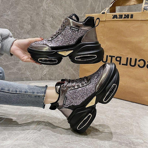 Title 2, Plus Velvet Sponge Cake Sports Shoes, comfort a...