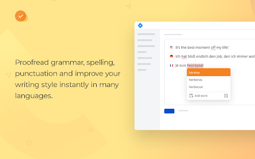 WProofreader Secure Grammar Checker