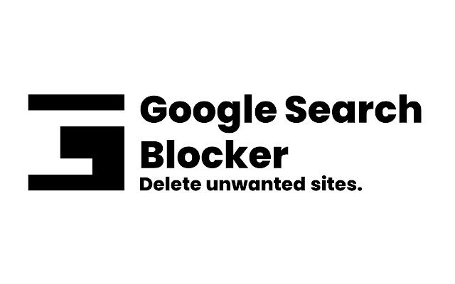Google Search Blocker chrome extension