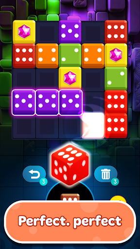Screenshot Dice Puzzle - Merge color