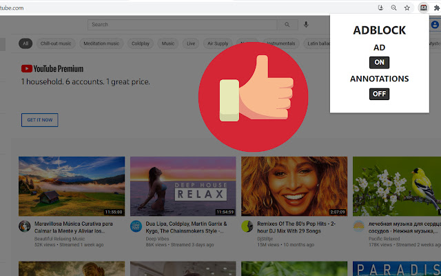 Adblock for Youtube™ chrome extension