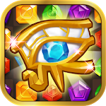 Cover Image of Télécharger Pharaoh's Fortune Match 3: Gem & Jewel Quest Games 1.2.2 APK