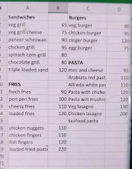 Lassi House menu 1