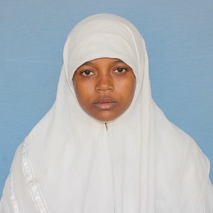 One of the Matuga Girls students Tima Said Seneda who scored A minuses in Kwale County.