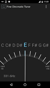 Fine Chromatic Tuner 3.00 (AdFree)