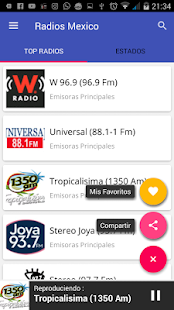 Radio Mexico Emisoras FM/AM Gratis Online - náhled