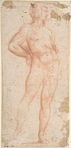 Standing Nude Man (Bacchus)