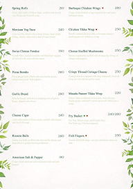 Cafe Mysa menu 3