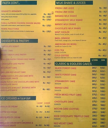 Peperoncinopizzeria menu 