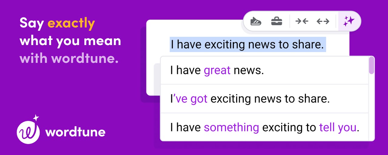Wordtune - AI-powered Writing Companion Preview image 2
