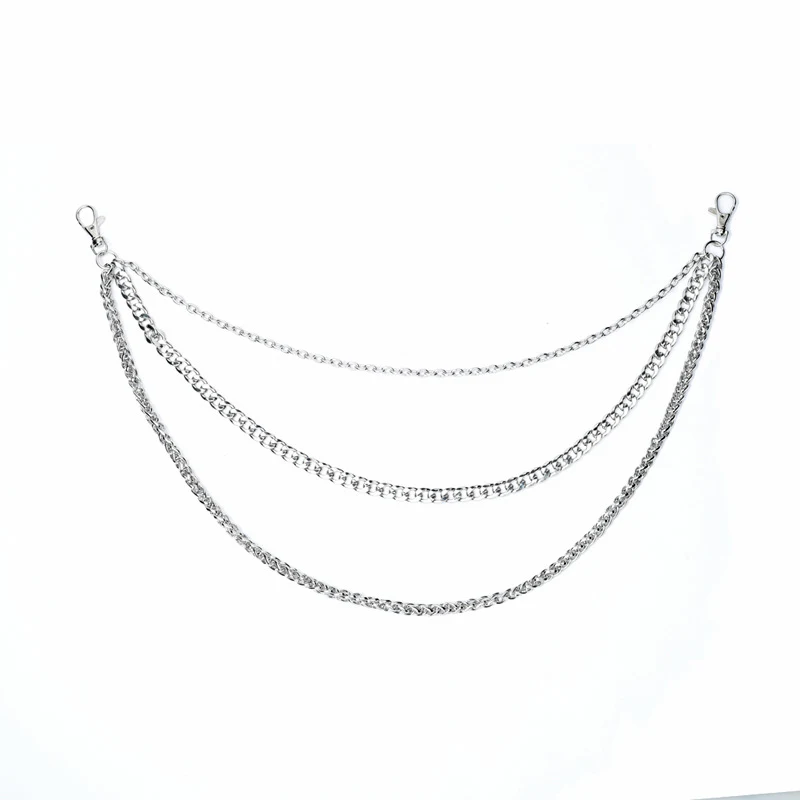 Title 4, Metal Waist Chain for Hip Hop Jeans Clothing Ac...