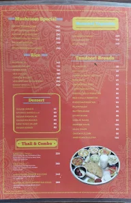 Basant Dhaba menu 1