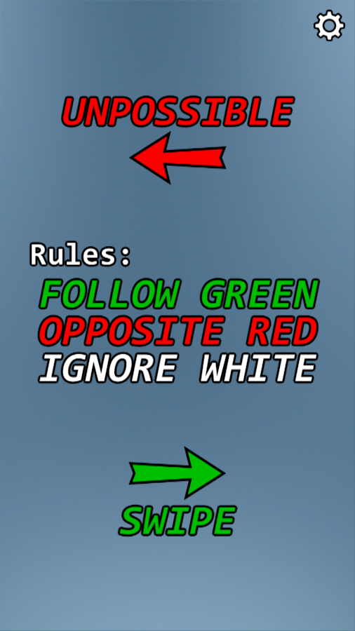    Unpossible Swipe- screenshot  