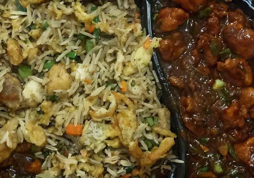 Chicken Fried Rice And Chicken Manchurian