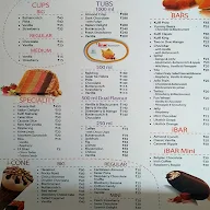 Arun Ice Cream menu 1