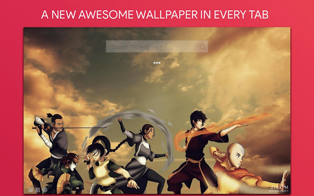 Avatar The Last Airbender Wallpaper New Tab