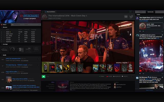 Twitch Overcharge.tv Enhancement Suite