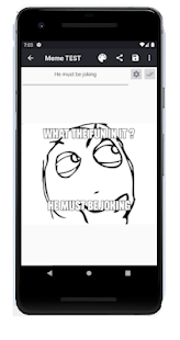 Meme Creator 1.0.0 APK + Mod (Unlimited money) إلى عن على ذكري المظهر