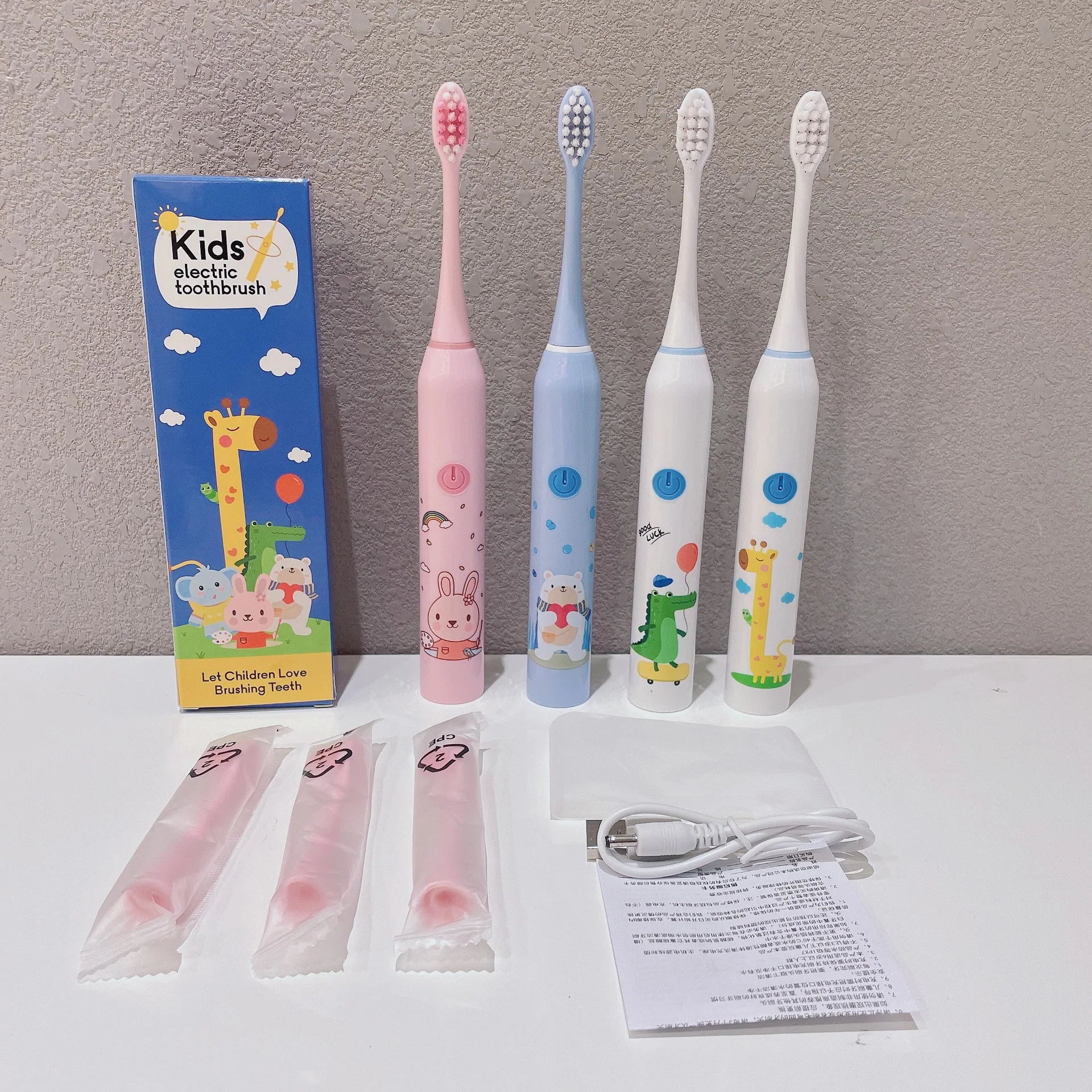 Title 2, Cepillo de Dientes Eléctrico para Niños con Cer...