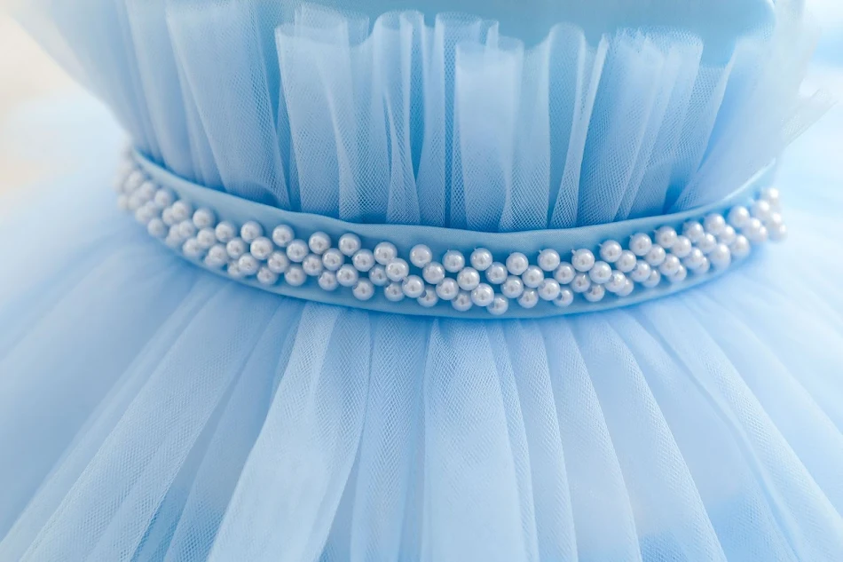 Robe Enfant Dégradé Gâteau Princesse Robe de Princesse Idéale pour les Fêtes Confort et Élégance Parfait pour Danser et S'amuser avec Style