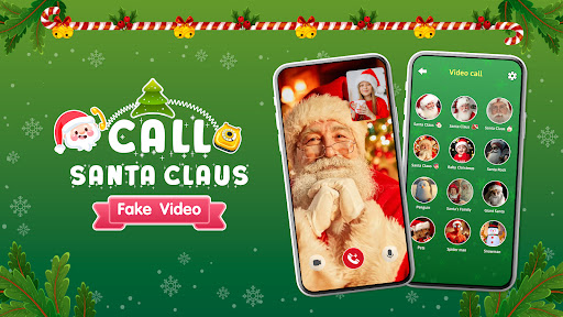 Screenshot Call Santa Claus: Fake Video