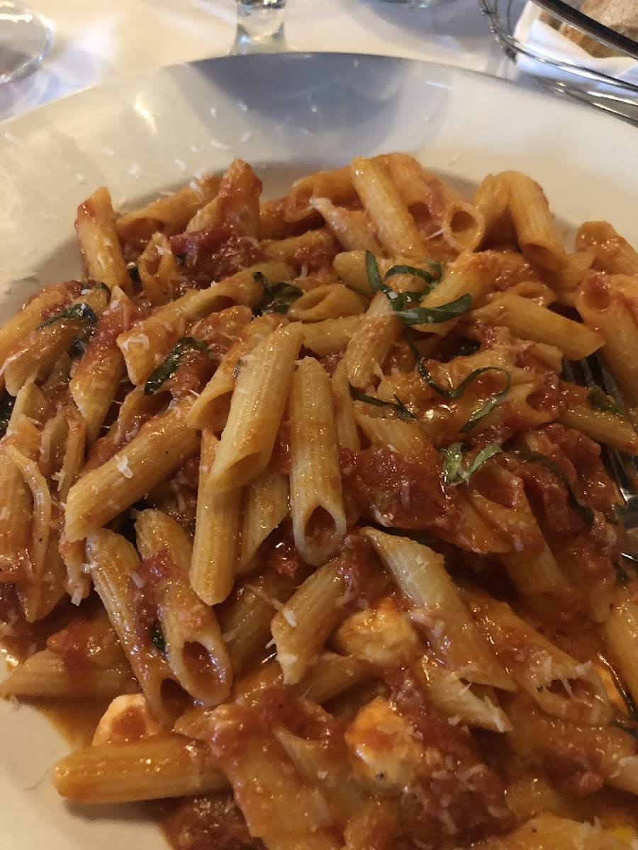 Gluten-Free Pasta at La Tavola