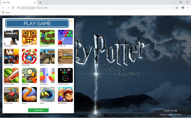 Harry Potter Custom New Tab