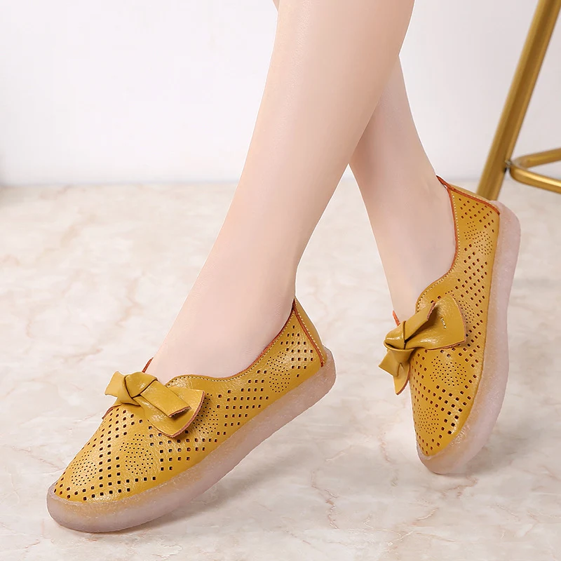 Title 4, Scarpe basse estive da donna traforate alla mod...