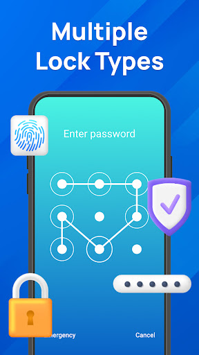 Screenshot Applock Fingerprint, Locker