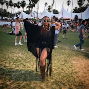 Minnie Dlamini at Coachella 2018