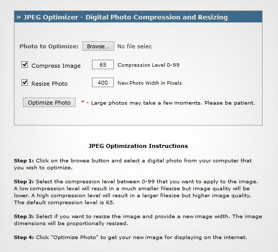 JPEG Optimizer